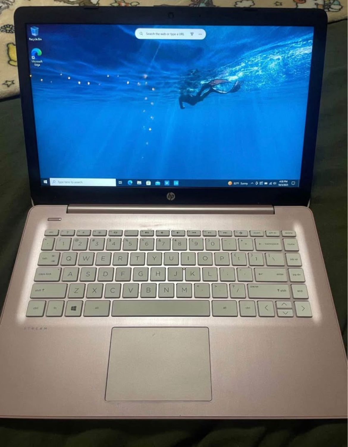 Rose Gold HP 14 Laptop