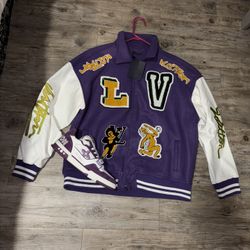 LV Jacket & Shoes