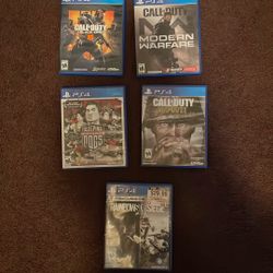 PS4 Games (Check Description)