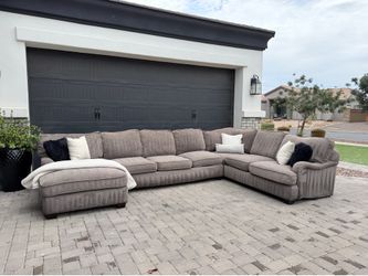 Oversized Gray Sectional