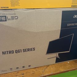 Acer Gaming Monitor New 27” Nitro QG1 Series Brand New 