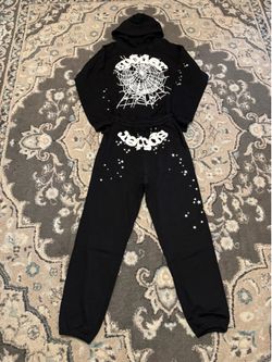 Small Black OG Web Sp5der Set