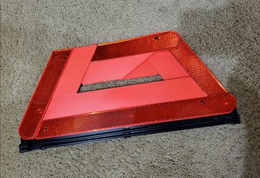 Audi Road Hazard Triangle Sign
