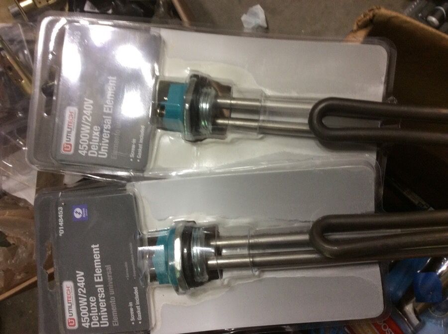 Utilitech Water Heater Screw Element (02- two) for Sale in Wake Forest, NC  - OfferUp