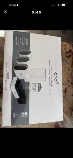 The Arlo Ultra 3rd Gen 4K HDR Security Camera