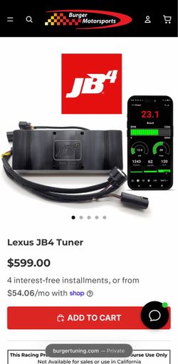 Lexus JB4 Tuner