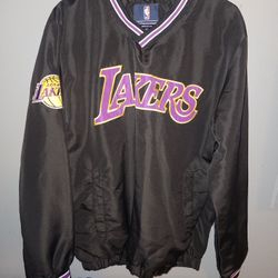 Lakers GIII Carl Banks Pullover Jacket (M)