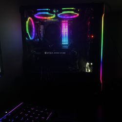 Gaming PC for Sale — GTX 1080 / Ryzen 5 / 32GB RGB RAM / 9 Fans / RGB Case