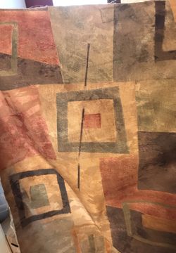 Bolt of upholstery fabric