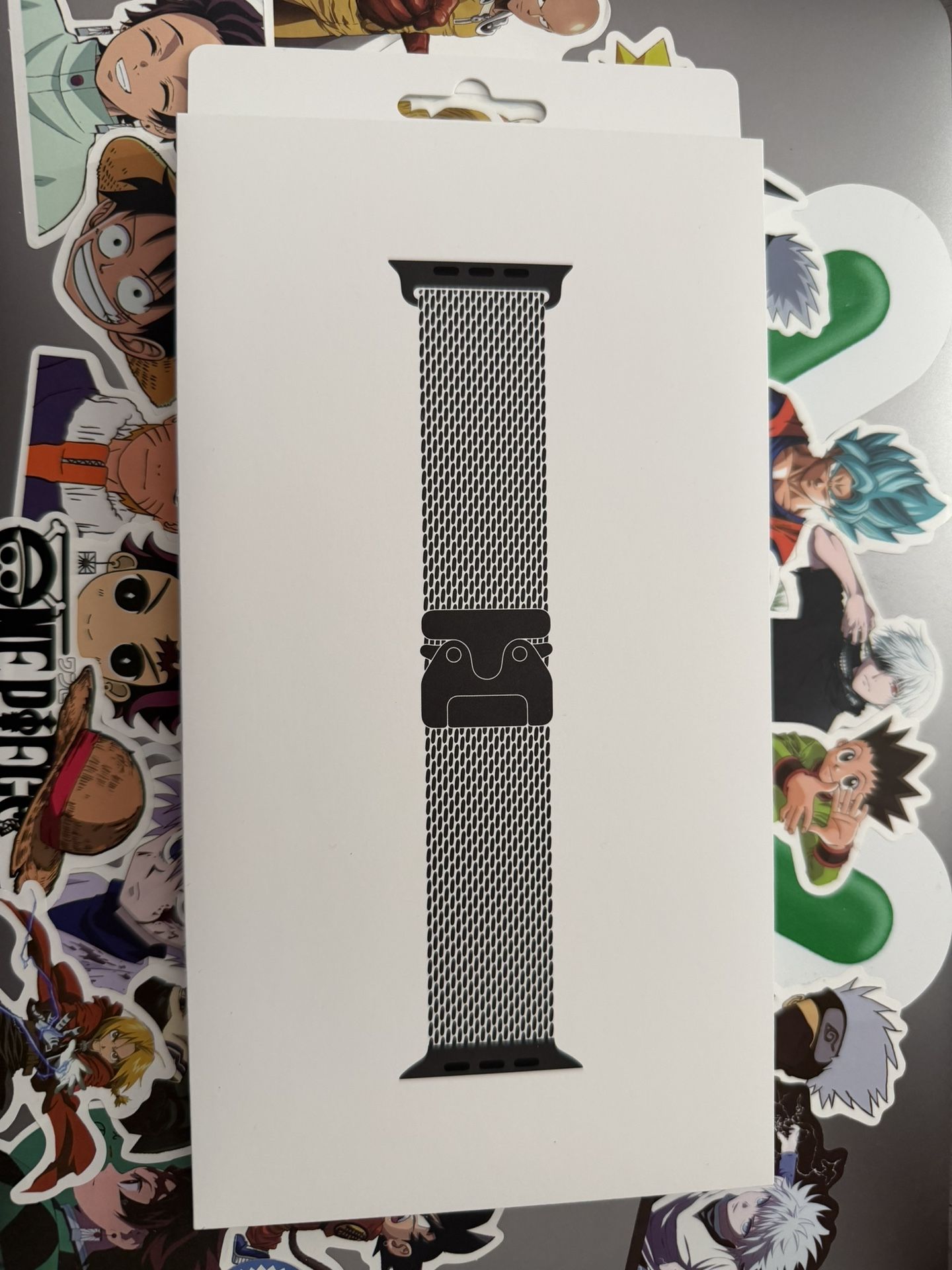 Apple Watch Ultra Black Titanium Milanese Loop Band Size Medium