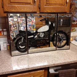 Pre-owned Harley-Davidson 3pc Mirror 1