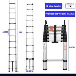 Elevate Telescope Extendable ladder
