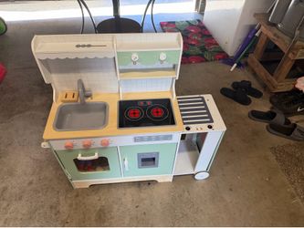 Kids play kitchen