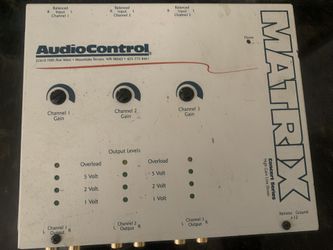 Audio control matrix