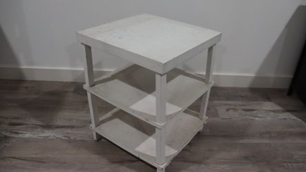 End Table / Nightstand / Storage Shelves