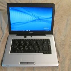 Toshiba Satellite 15.6 Inch Silver Laptop

