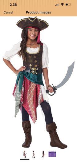 Girls Pirate Halloween Costume