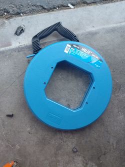 Ideal blue steel fish tape 200'