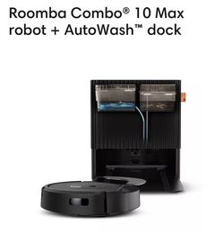 Roomba Combo 10 max + auto wash