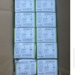 White GFCI Receptacles 