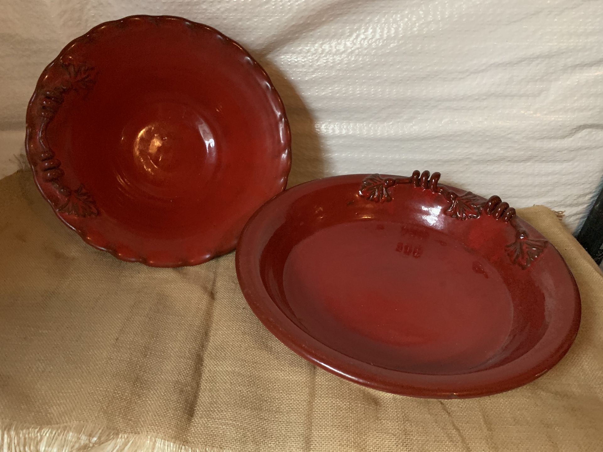Ceramic Round Platters