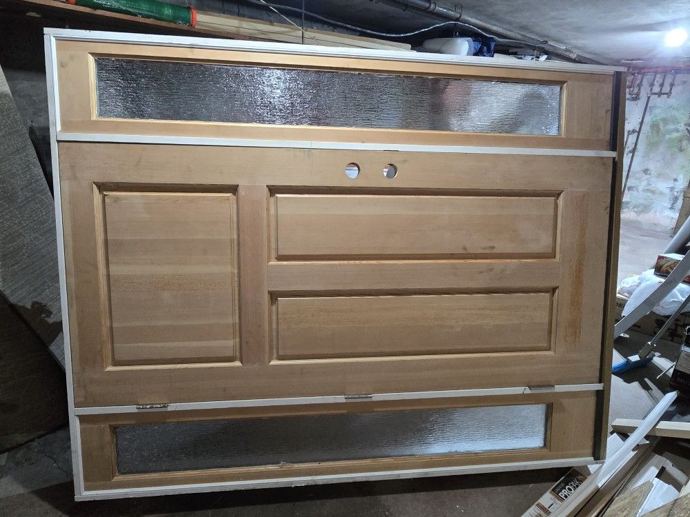 Woodgrain Exterior Door