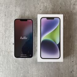 iPhone 14, Purple, 128 GB - EXCELLENT CONDITION