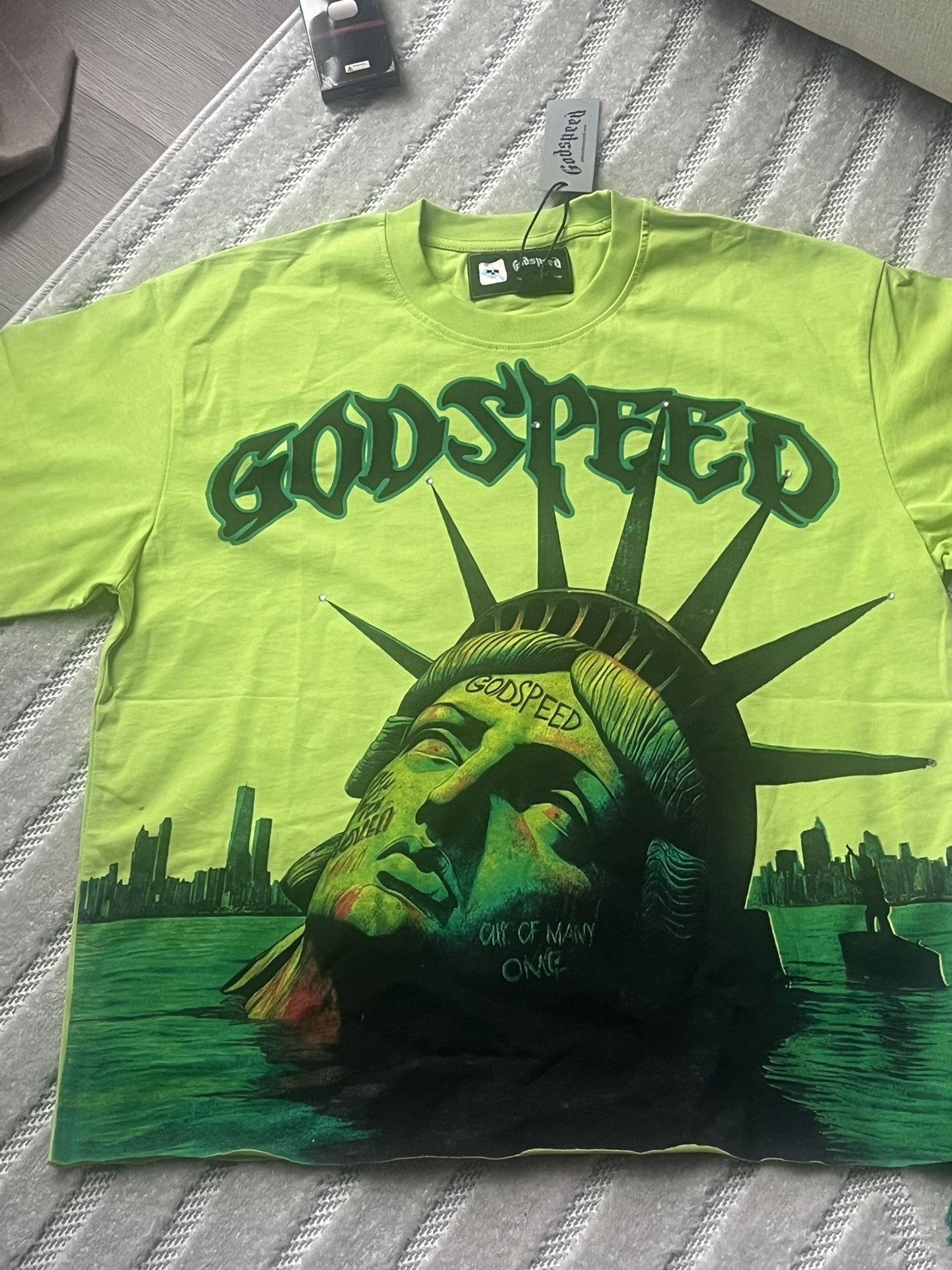 God Speed Liberty Shirt Size L