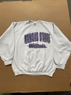 Vintage 90s Kansas State Wildcats Sweatshirt Mens XL Graphic Pullover