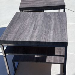 Modern End Tables Set Of 2