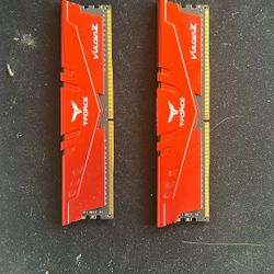 T-FORCE 16 GB (TWO 8GB STICKS) DDR4 3000 - RAM