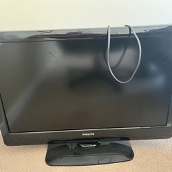 Phillips 32” LCD TV W/ Remote