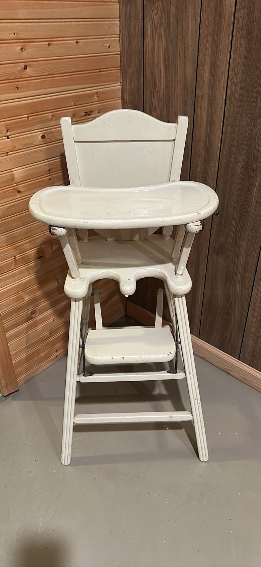 Antique high chair