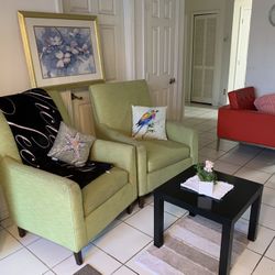 Living Room Set $109 🍀🚚🎁🎈🍀 Delivery Available, Gods Deal, House Furniture, Accent Chair, Frame , Table, 