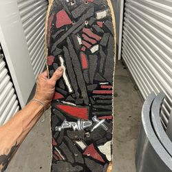 Thrashed Vintage 80’s Brand X Old School Skateboard Deck 