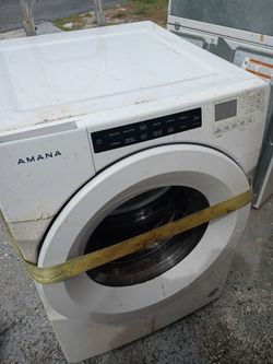 Amana Front Load Washing Machine and Kenmore dryer