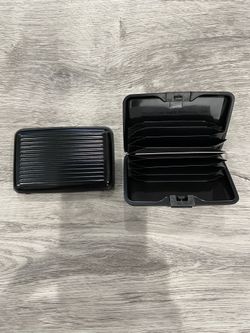 Aluminum credit card wallet
