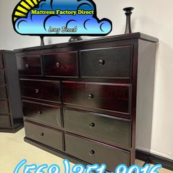 Nine Drawer Cherry Pinewood Cajonera Comoda Nueva 