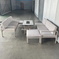 Aluminum Outdoor Patio Furniture With Fire Pit