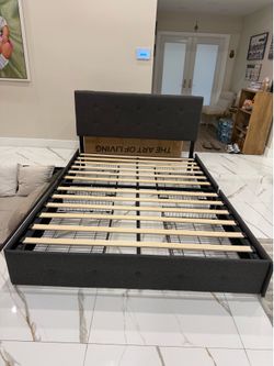 Bed frame for queen