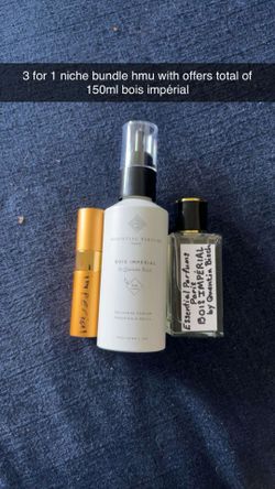 150ml Bois Impérial Niche Fragrance bundle