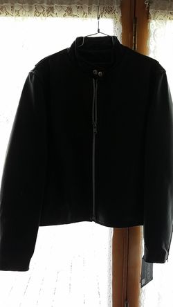 Leather jacket size xlg