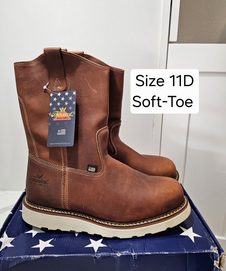Thorogood Soft Toe Work Boots Size 11