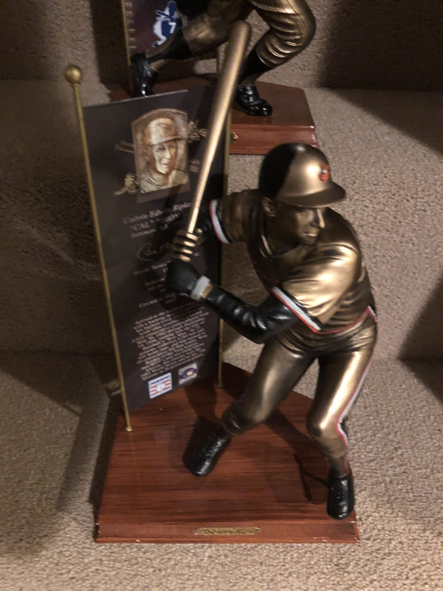 RARE BRADFORD ORIOLES CAL RIPKEN BRONZE STATUE