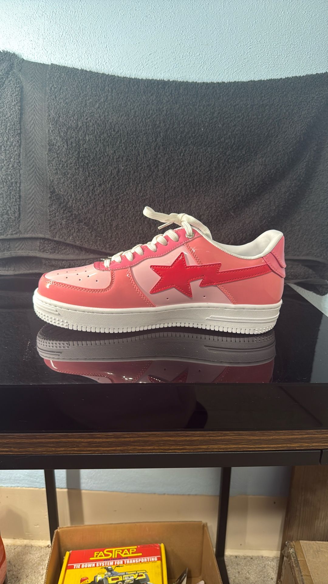 Pink Camo Bapestas Size 10