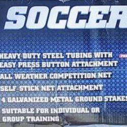 Franklin Soccer Goal And Net 6ft