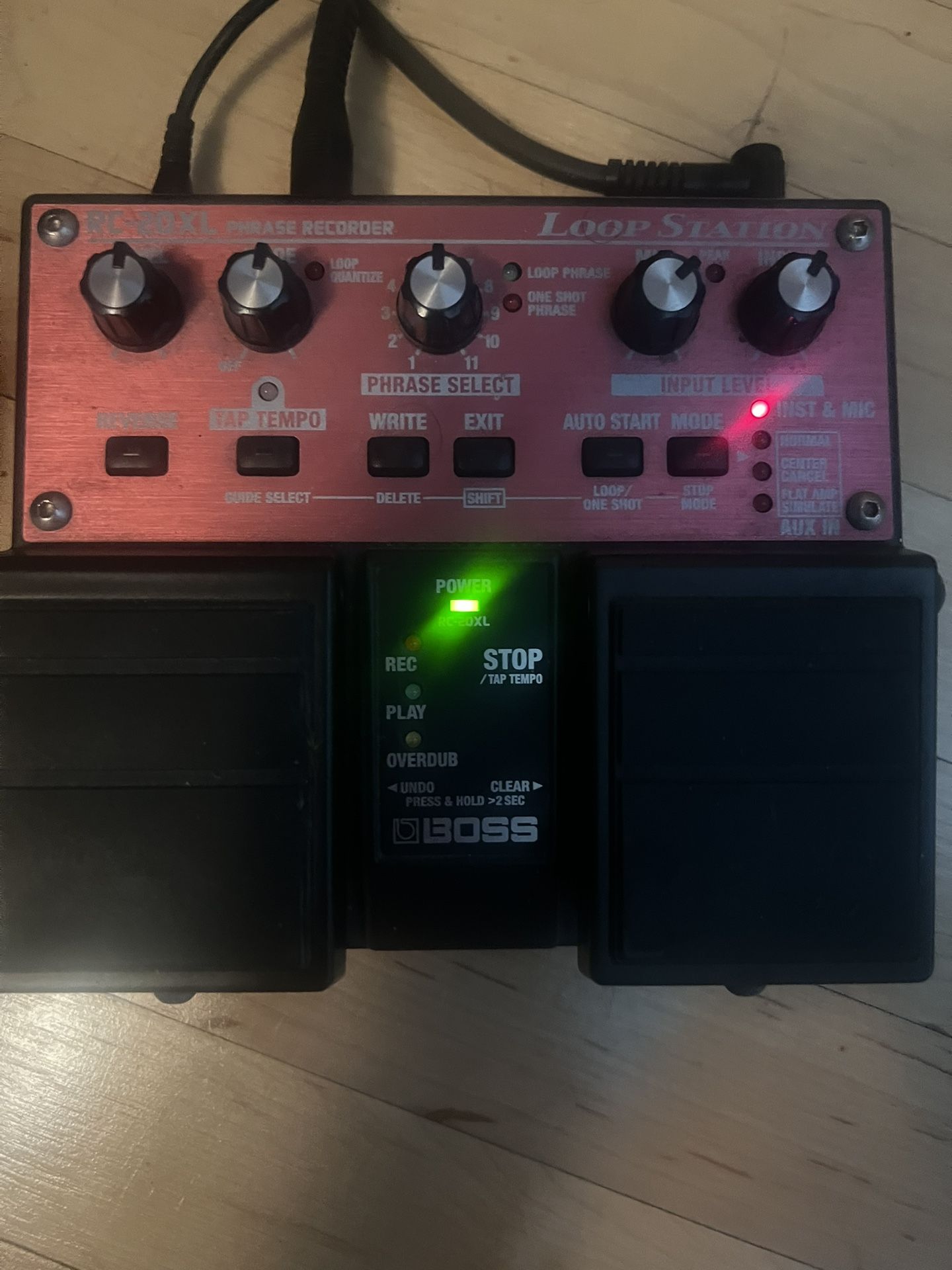 Boss RC20XL Loop Station Pedal