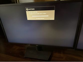Selling 2 used 27” Dell SE722HX monitors