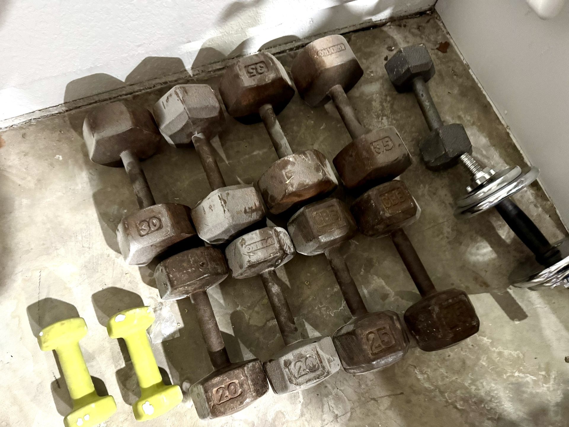 Cast Iron Dumbbells