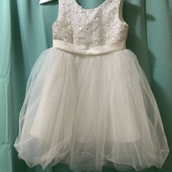 Toddler 5T -4XS Flower Girl Dress 